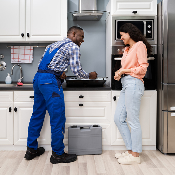 what kind of warranty do you offer on your cooktop repair services in Biddeford